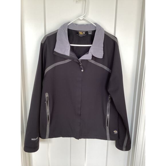 Mountain Hardwear Jackets & Blazers - Mountain Hardwear Women's Conduit Jacket Softshell Full Zip Coat‎ Black Large